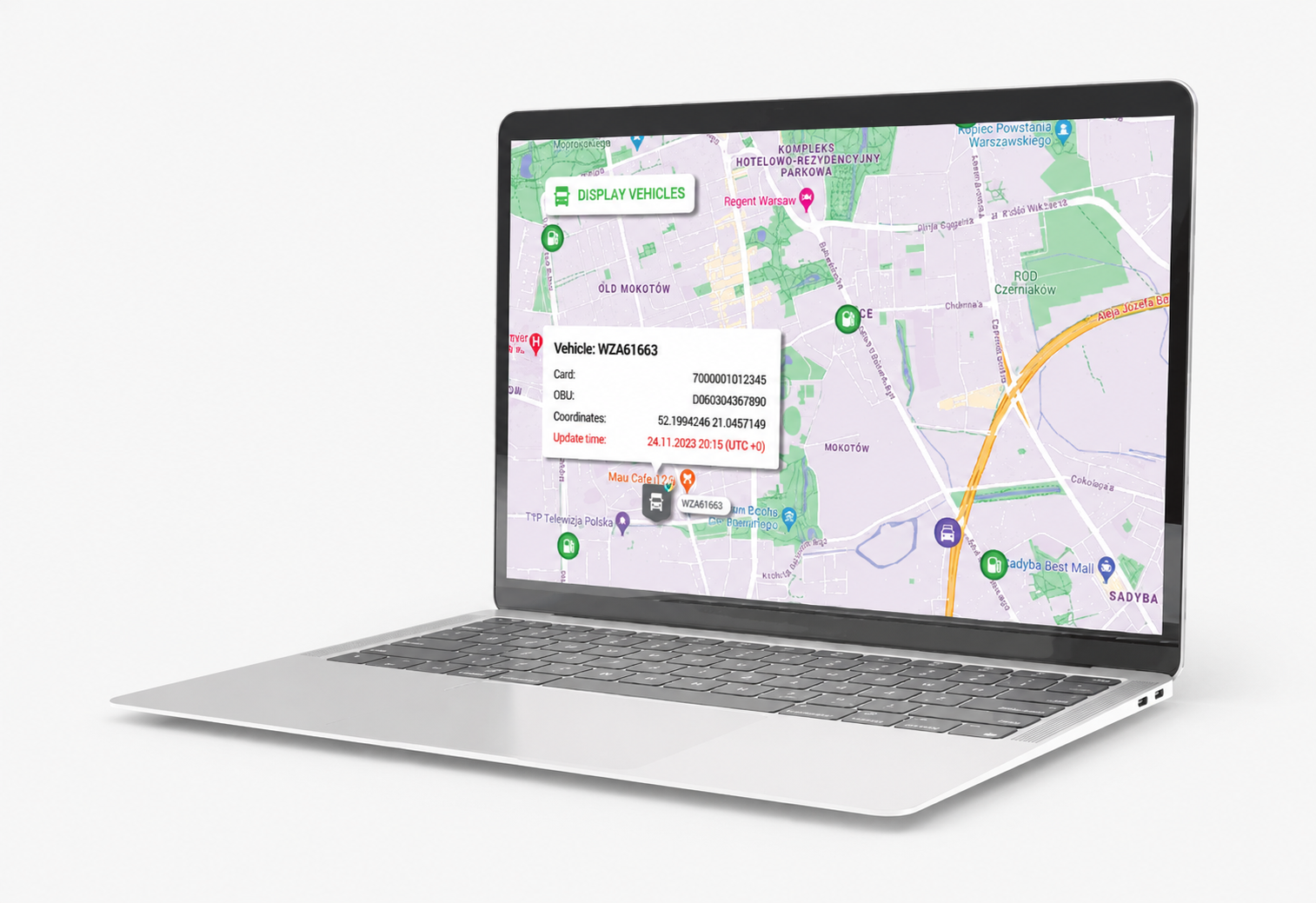 Real-time vehicle monitoring